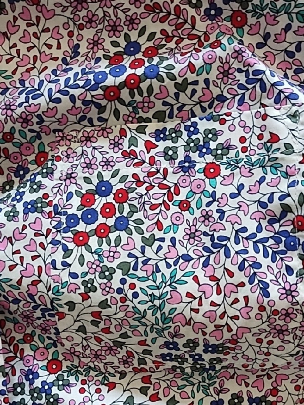 Boden Floral Button down Blouse NWT! - Picture 6 of 6